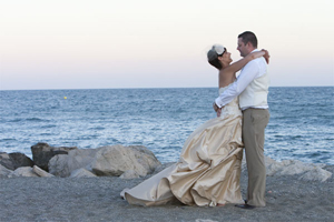 Bride and groom - Ciara and Kieran