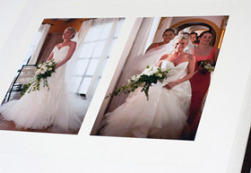 Kris creates unique wedding albums capturing all those special moments